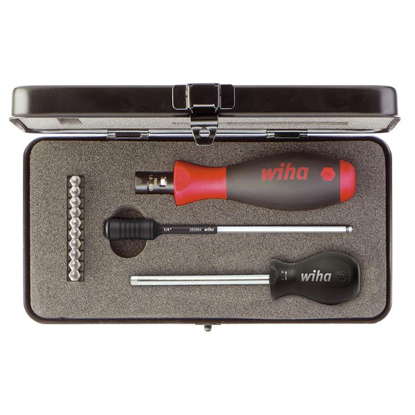 Wiha WHA34614 TorqueVario®-S TORX® Screwdriver Set, 14 Piece