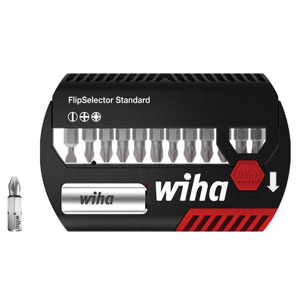 Wiha WHA39049 FlipSelector Bit Set, 13 Piece
