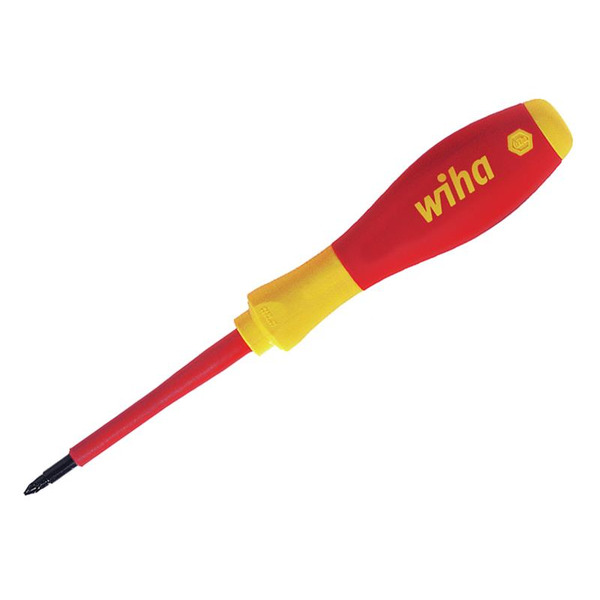Wiha WHA39566 SoftFinish® electric slimFix Screwdriver Pozidriv PZ1 x 80mm