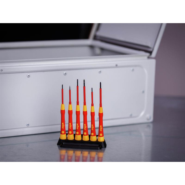 Wiha WHA42989 PicoFinish® SL/PH Fine VDE Screwdriver Set, 7 Piece