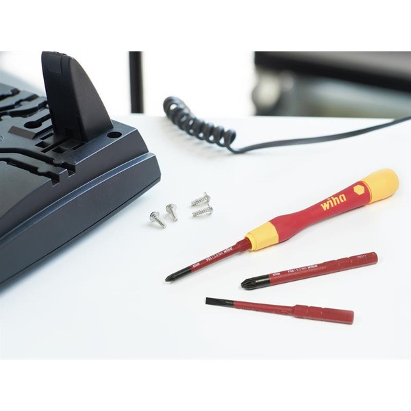 Wiha WHA43167 PicoFinish® slimVario® electric Fine Screwdriver Set, 4 Piece