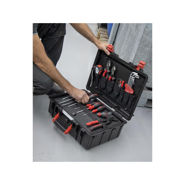 Wiha WHA45531 L Mechanic Basic Tool Set, 38 Piece (inc. Case)