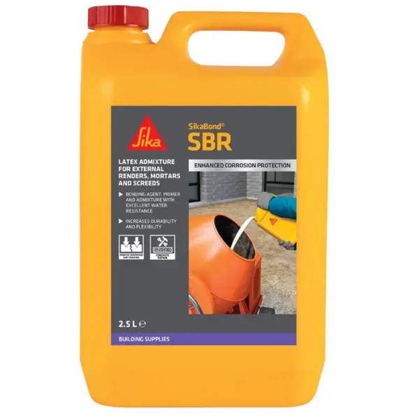 873668 Sika Everbuild Sikabond Premium SBR Bond 2.5ltr