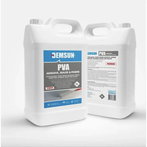 Demsun DS04405 Premium PVA Adhesive, Sealer & Primer 5ltr