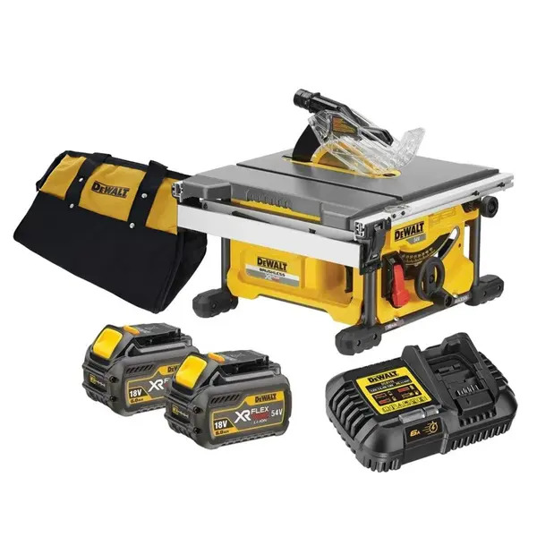 DEWALT DCS7485T2-GB DCS7485T2 54v XR 2 x 6.0Ah Li-ion 210mm FlexVolt Table Saw