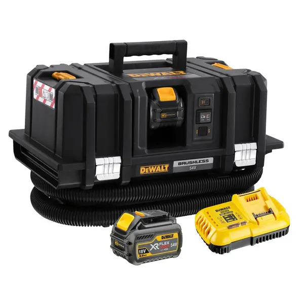 DeWalt DCV586MT2 Cordless 54V XR FlexVolt M-Class Dust Extractor, 2x 6Ah and charger