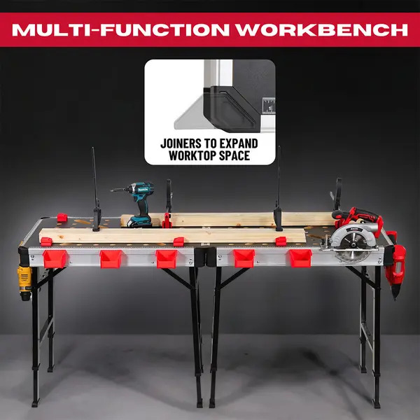 Excel 31210 Foldable Workbench with Adjustable Height