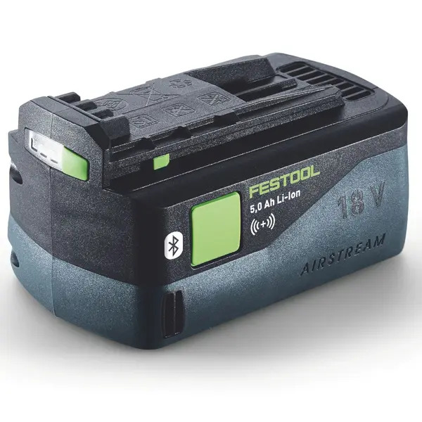 Festool 577660 5.0Ah 18V AirStream Li-Ion Battery Pack with Bluetooth