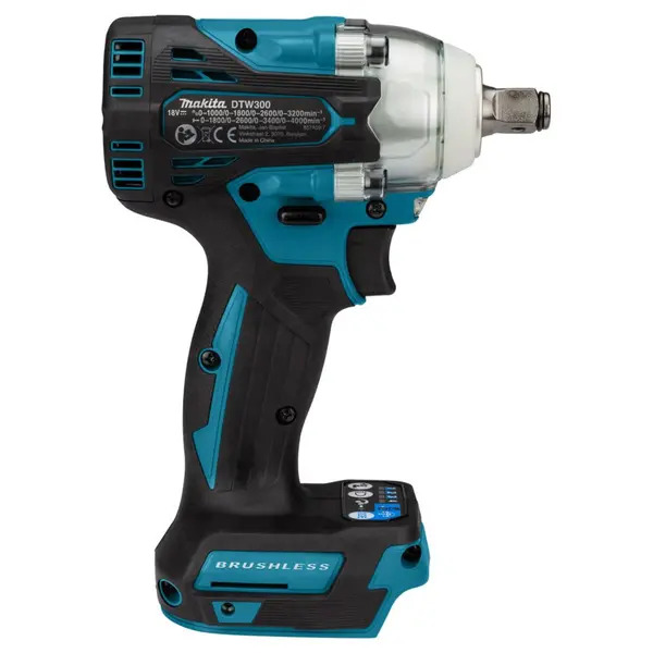 Makita DTW300Z 18V 1/2In LXT Brushless Impact Wrench Bare Unit