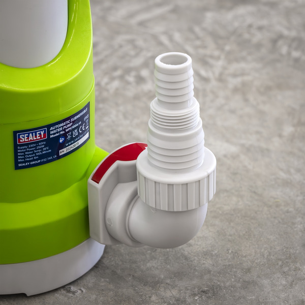 Sealey WPC100A Submersible Water Pump Automatic 100L/min 230V