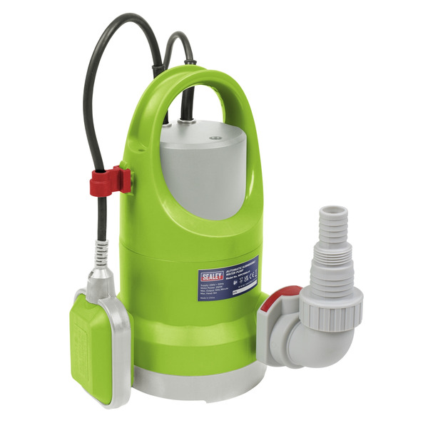 Sealey WPC100A Submersible Water Pump Automatic 100L/min 230V