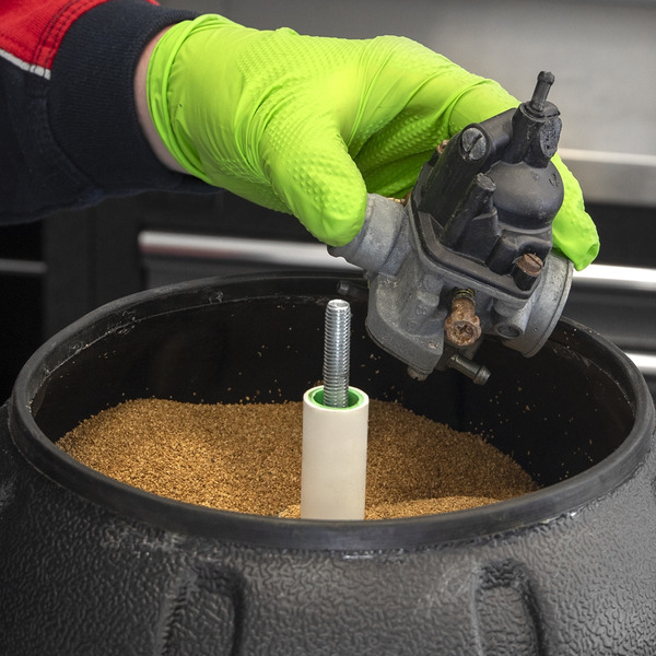 Sealey WS12.5KG Walnut Shell Blast Media - Size 16/30 - 12.5kg Tub