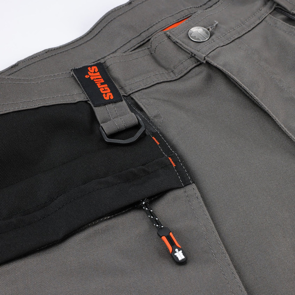 Scruffs Worker Plus Holster Shorts Graphite