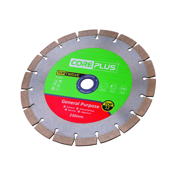 XMS25DB230 XMS Coreplus 230mm Diamond Blade Twin Pack