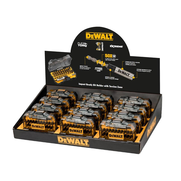 XMS25IMPAC32 XMS DeWalt 32 Piece FlexTorq Impact Bit Set