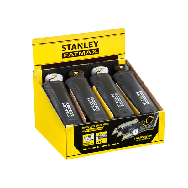 XMS25PROKNIF XMS STANLEY Retractable Pro Knife With 10 Blades