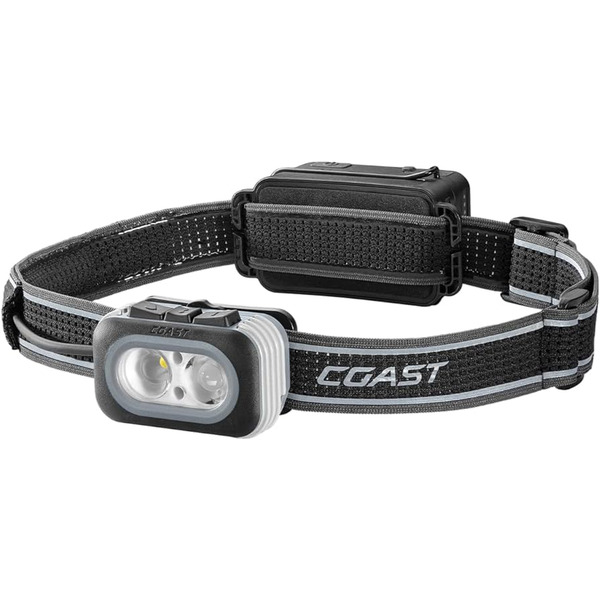 Coast RL20R Rechargeable Tri-Colour LED Headlamp 1000 Lumens