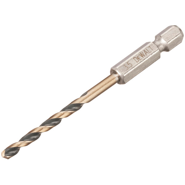 DeWALT 3.5mm Black & Gold 1/4