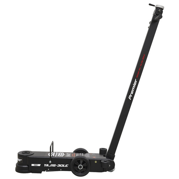 Sealey Long Reach/Low Profile Air Operated Telescopic Jack 15-30 Tonne