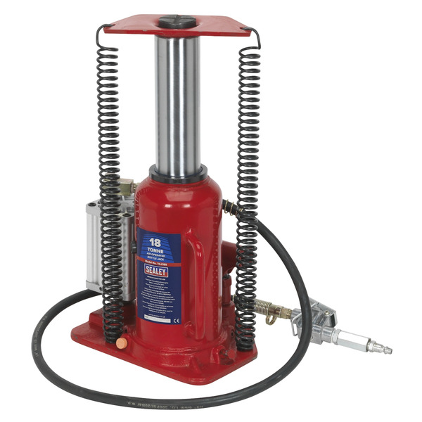 Air Operated Hydraulic Bottle Jack 18 Tonne