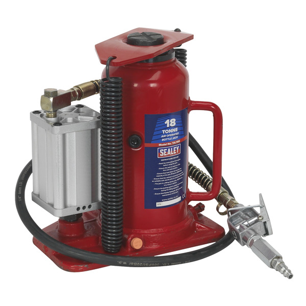 Air Operated Hydraulic Bottle Jack 18 Tonne