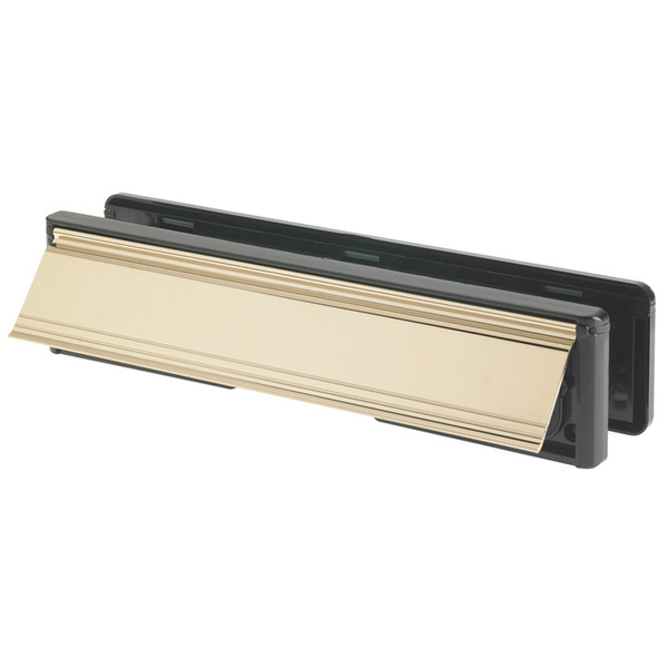 YALLP440632C Yale Locks Letter Plate PVD Gold (Visi-Packed) 300mm (12in)