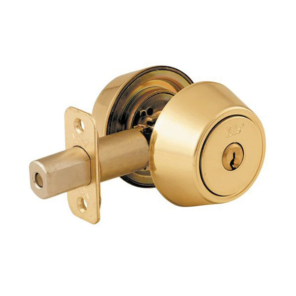 YALP5211PB Yale Locks P5211 Security Deadbolt Polished Brass
