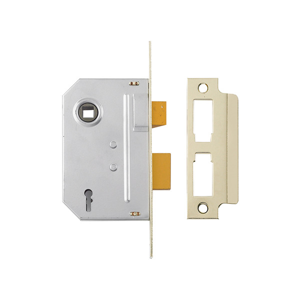 YALPM246CH25 Yale Locks PM246 Internal 2 Lever Mortice Sashlock Polished Chrome 67mm 2.5in