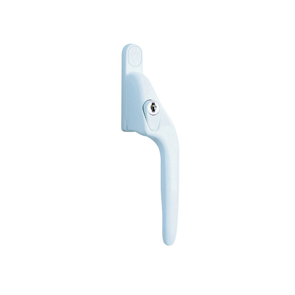 YALPYWH40RWH Yale Locks White Offset Locking PVCu Window Handle Right