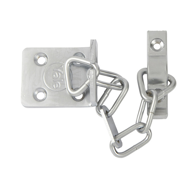 YALVWS6SC Yale Locks WS6 Security Door Chain - Satin Chrome Finish