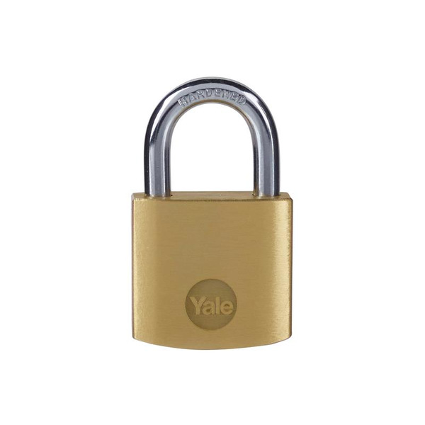 YALY110B30 Yale Locks Brass Padlock 30mm