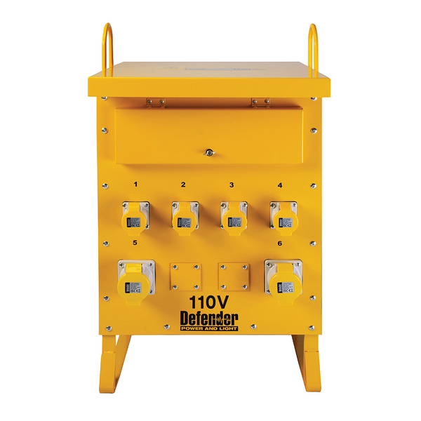 Defender ZE210027 10kVA 3-Phase Transformer 16A/32A - 110V