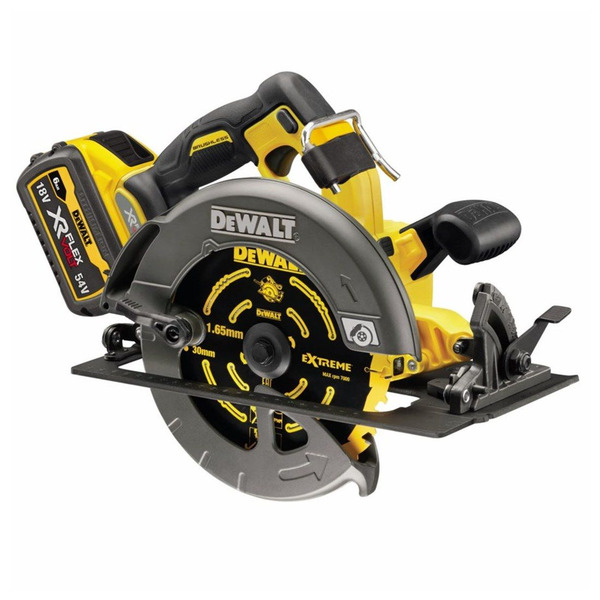 DeWalt DCS578T2-GB 54V 2x6.0Ah FlexVolt 190mm 30mm Circular Saw Kit