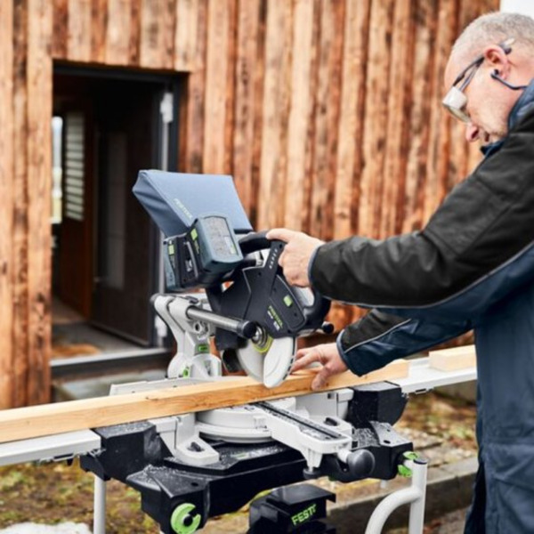 Festool Cordless sliding compound mitre saw KSC 60 EB-Basic