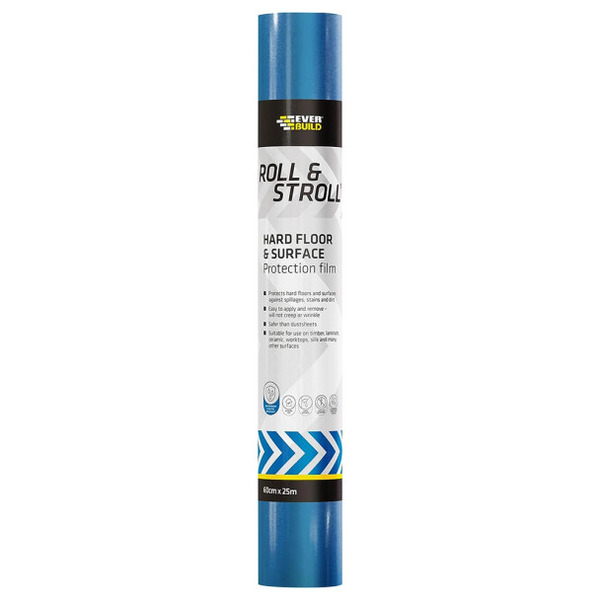 Everbuild Roll & Stroll Hard Surface Floor Protection 600 mm x 25 m - 462110