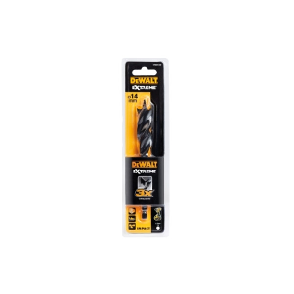 DeWalt SPADE BIT TRI FLUTE EXTREME 14 x 152MM