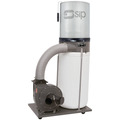 SIP SIP-01992 2hp High-Filtration Single Bag Dust Collector