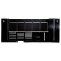 Draper BUNKER® 25 Piece Modular Storage Combo with Sink and Stainless Steel Worktop, 4915mm