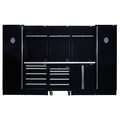 Draper BUNKER® 16 Piece Modular Storage Combo with Stainless Steel Worktop, 3240mm