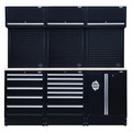 Draper BUNKER® 14 Piece Modular Storage Combo with Stainless Steel Worktop 2040mm