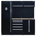 Draper BUNKER® 11 Piece Modular Storage Combo with Hardwood Worktop, 1960mm