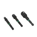 Rika HEXS003 Rikä 3-Piece Professional Shockware Socket Adaptor Set