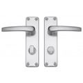 Eclipse Aluminium Bathroom/Privacy Lever Set - Satin Anodised Aluminium - J31077