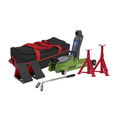 Sealey 1020LEHVBAGCOMBO Low Entry Short Chassis Trolley Jack & Accessories Bag Combo, 2 Tonne - Green