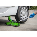 Sealey 1050CXHV Short Chassis Trolley Jack 2 Tonne - Green
