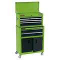 Draper 19566 Combined Roller Cabinet and Tool Chest, 6 Drawer, 24