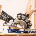 Scheppach 2000W Electric Mitre Saw / Chop Saw with 254mm Blade, 230V | HM254X