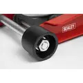 Sealey 2001LERE Low Profile Trolley Jack with Rocket Lift 2.25 Tonne - Red
