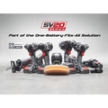 Premier SV20 Series 180mm Brushless Cordless Rotary Polisher 20V 4Ah - 2 Batteries