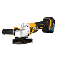 JCB 18V 115mm 4 1/2 Cordless Angle Grinder with 2 x 3.0Ah Li-ion Batteries & 2.4A Fast Charger, M14 Thread | JCB-18AG-3C-V2